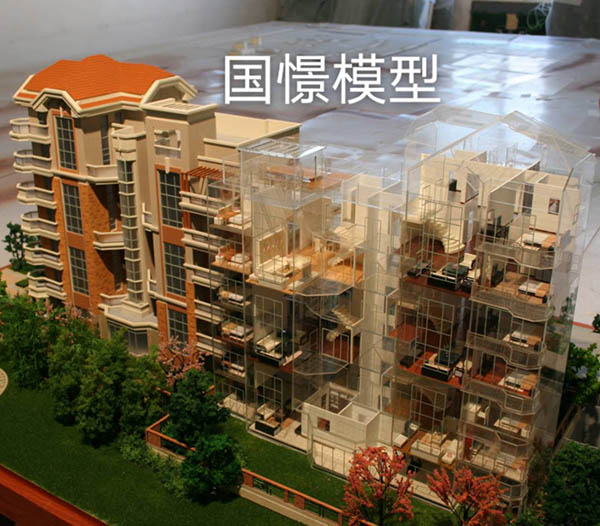 休宁县建筑模型